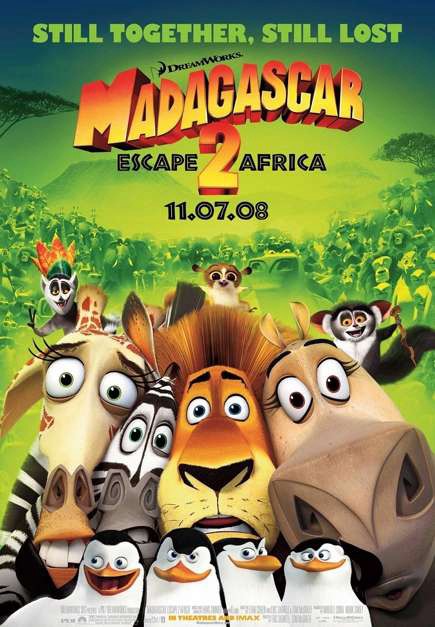 Madagascar 2: Tẩu thoát tới châu Phi 2008
