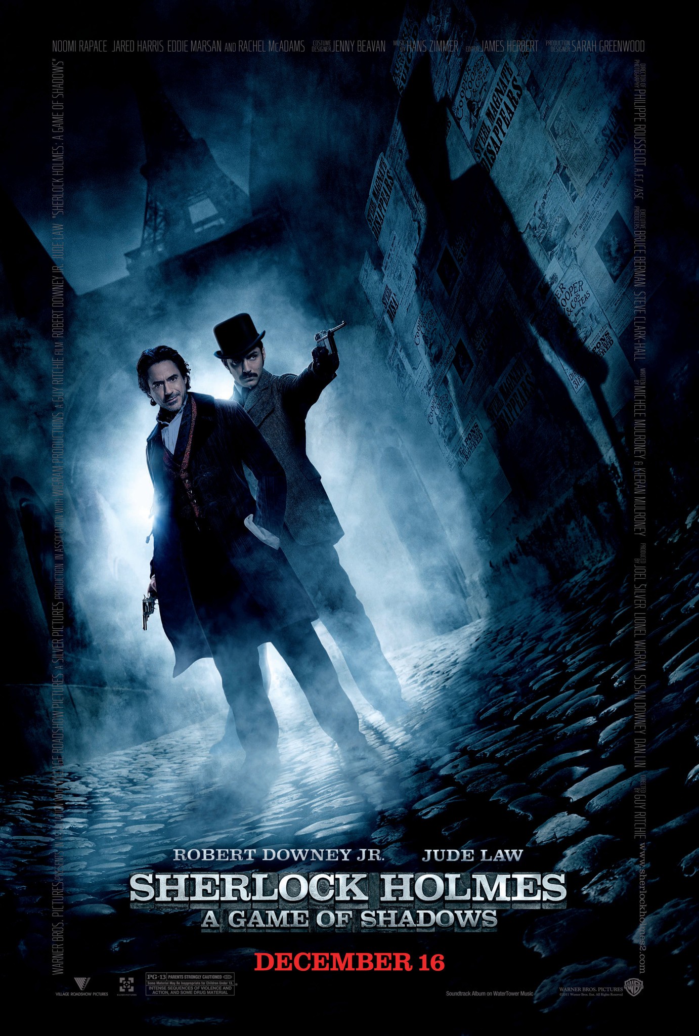 Sherlock Holmes: Trò chơi của bóng đêm 2011