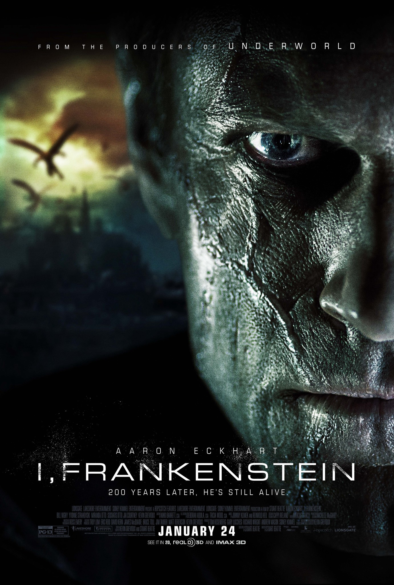 Tôi, Frankenstein 2014